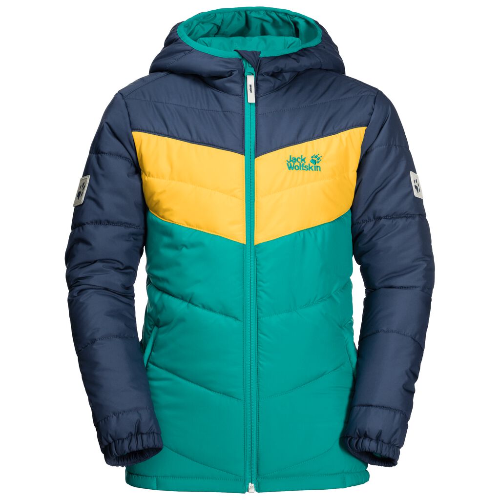 Jack Wolfskin THREE HILLS Vestes Enfant Vert - CWGOUDR-15